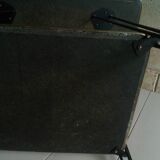 Vintage Eiffel feet side table