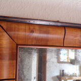 Mirror art deco in Walnut
