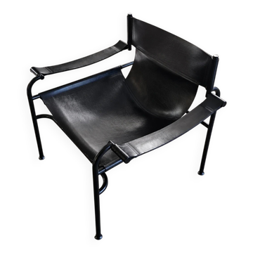 1 x Rare Walter Antonis / Sling lounge arm chair / lounge 1970s