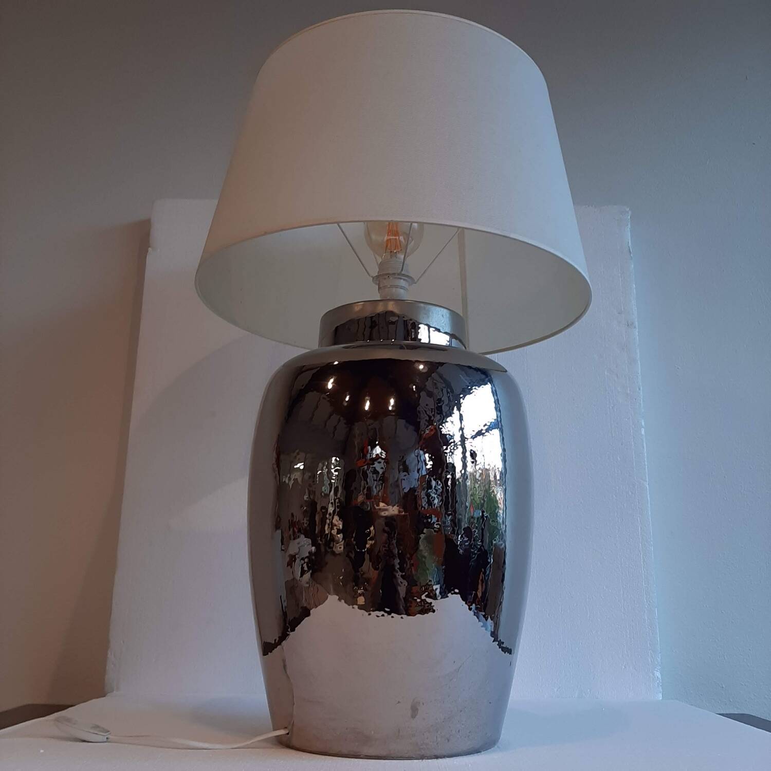 Lampe vintage Faïencerie de Charolles