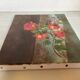 Flower painting oil on canvas signed
