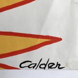 Original lithograph signed Alexander Calder, Pleasures of the Neophyte, 1976