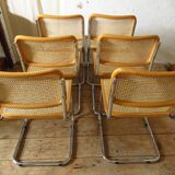 6 chairs by Marcel Breuer