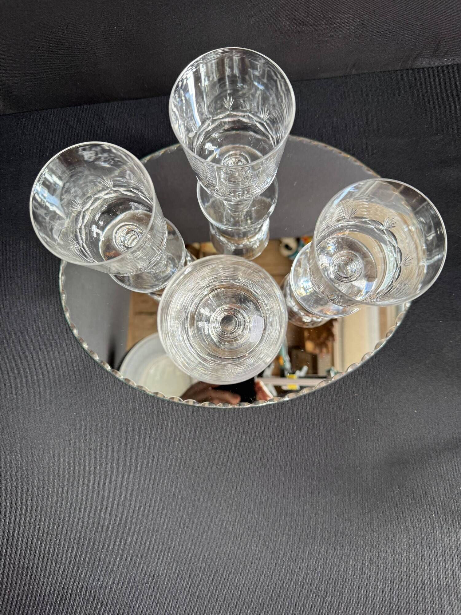 4 verres à vin Baccarat