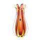Murano vase, mid-century modern, glass, Italy, 1950s