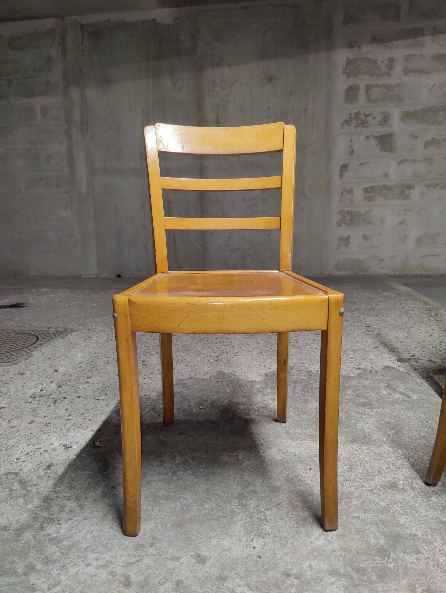 Chaises Luterma bois reconstruction