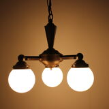 Art Deco chandelier, circa 1920's.