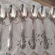 Lot of 12 small old spoons in silver metal