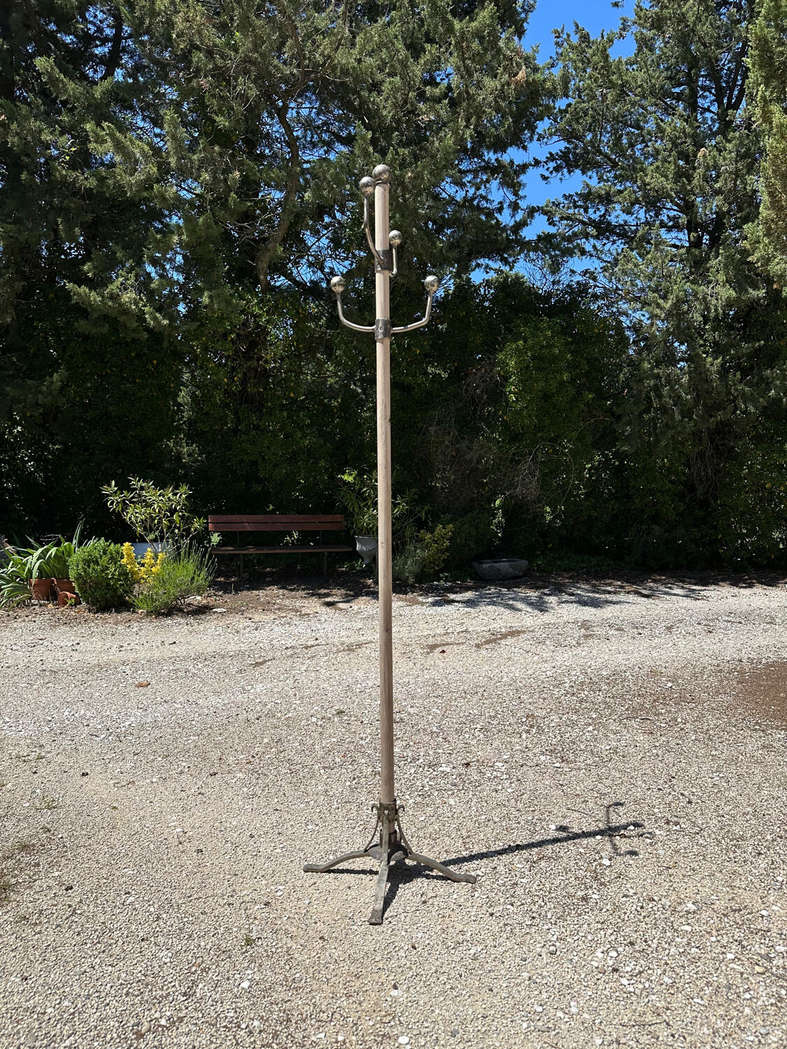 Porte-manteau en bois flotté artisanal