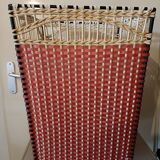 Vintage scoubidou laundry basket