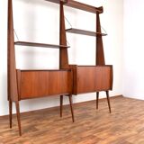 Mid-Century Teak Wall Unit „Panto” from Einar Raknes & Sønner Møbelfabrikk