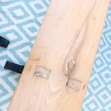 Pair of large wooden benches