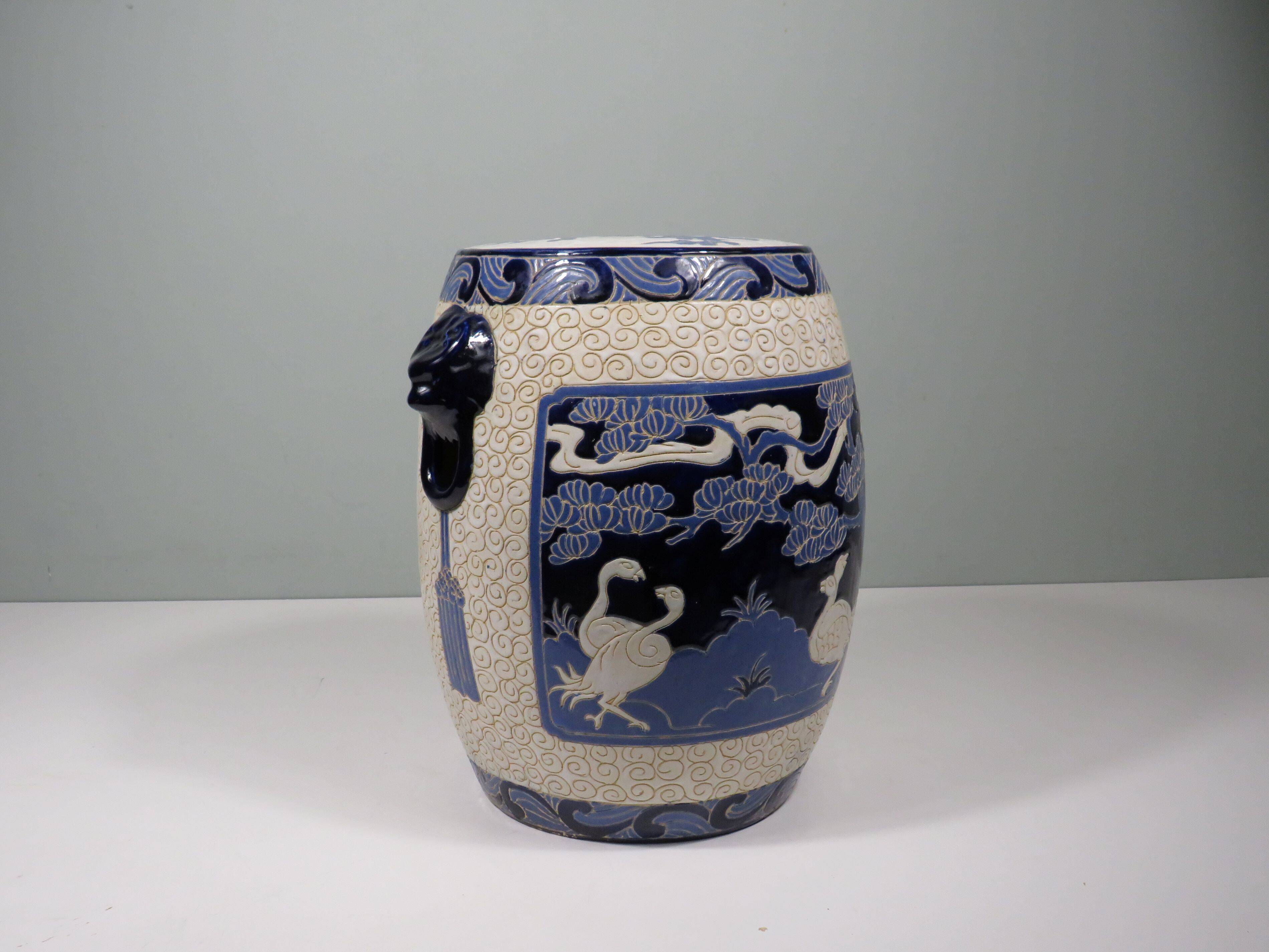 Ceramic stool, Italy 1970-1980