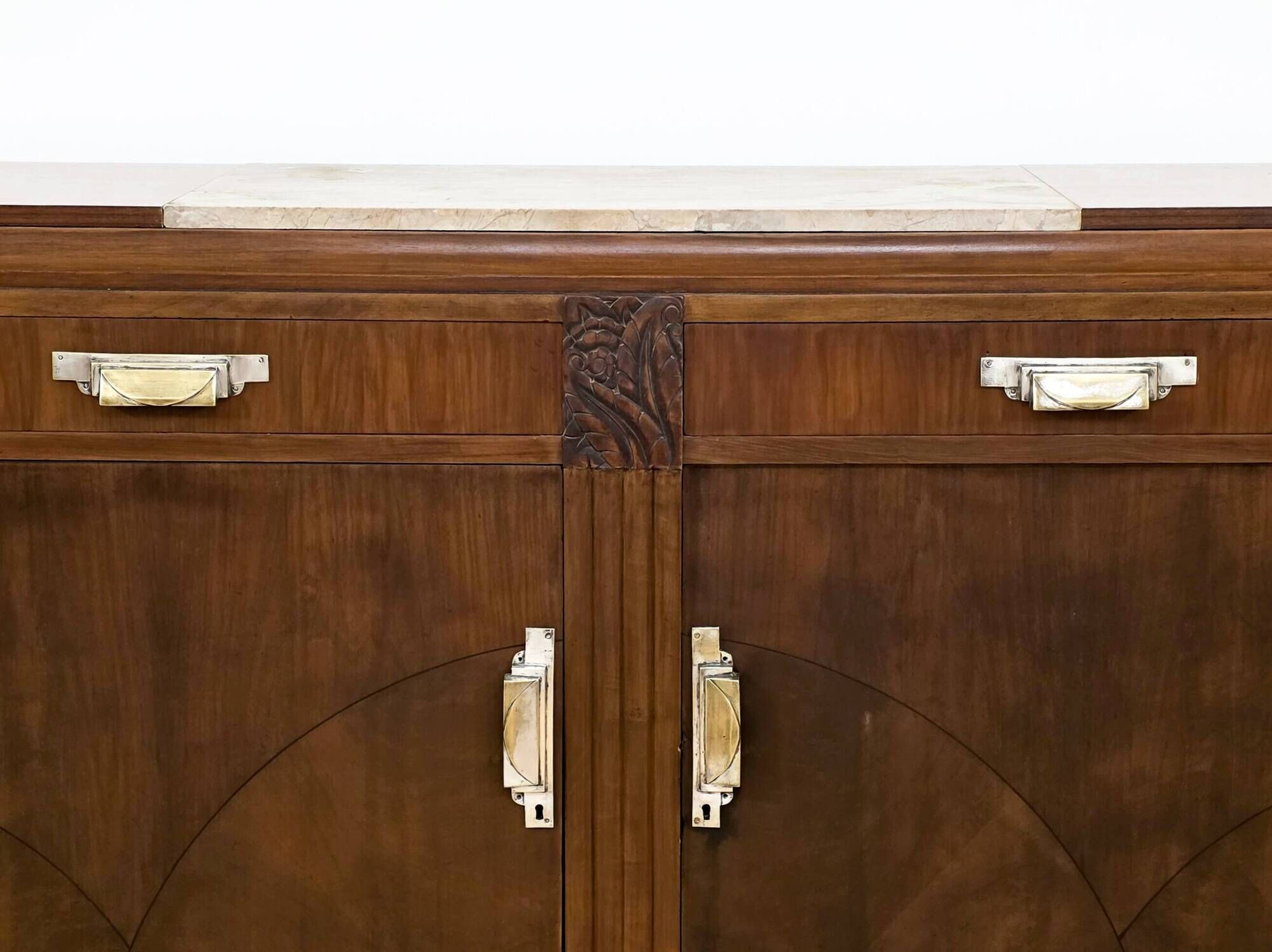 1930s Art Deco walnut sideboard