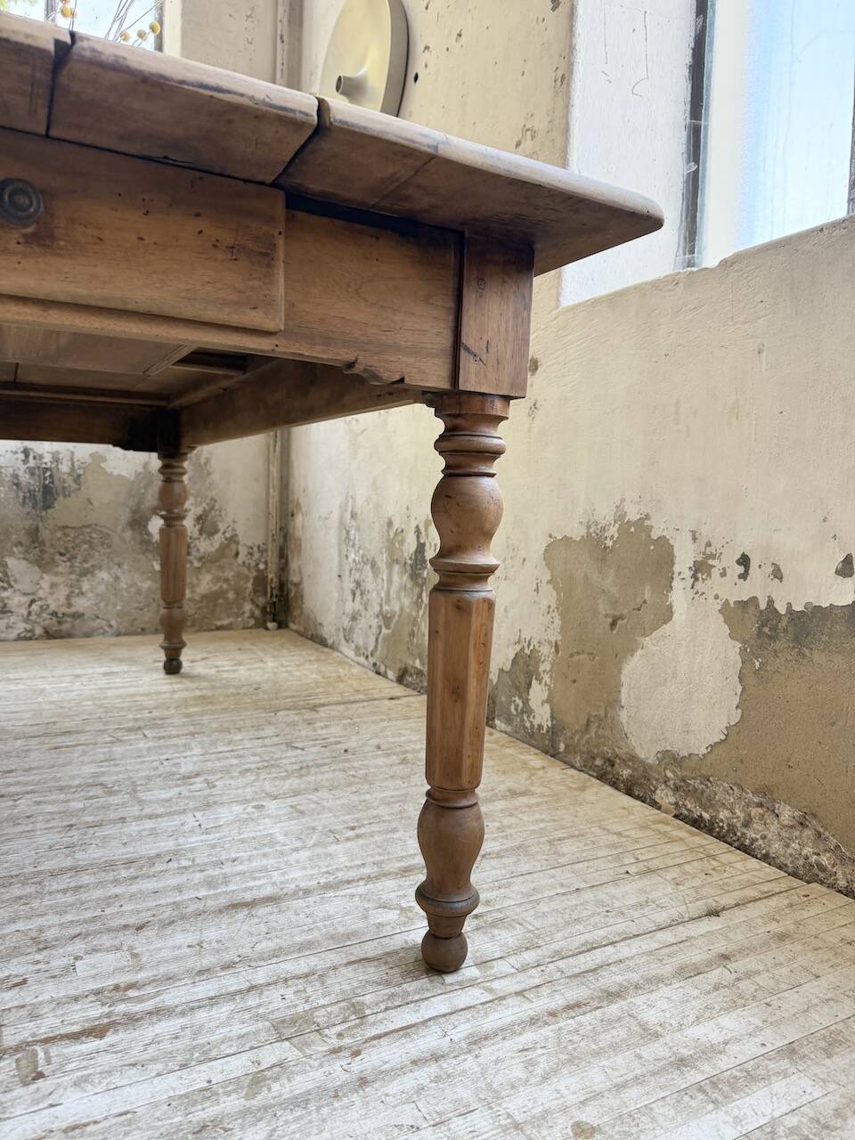 Walnut bistro farmhouse table 180cm
