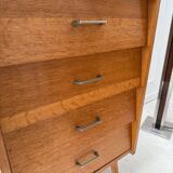 Vintage chiffonier with compass feet
