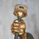 Bronze wall light Lucien Gau vintage, wall sconce, vintage hand sconce.
