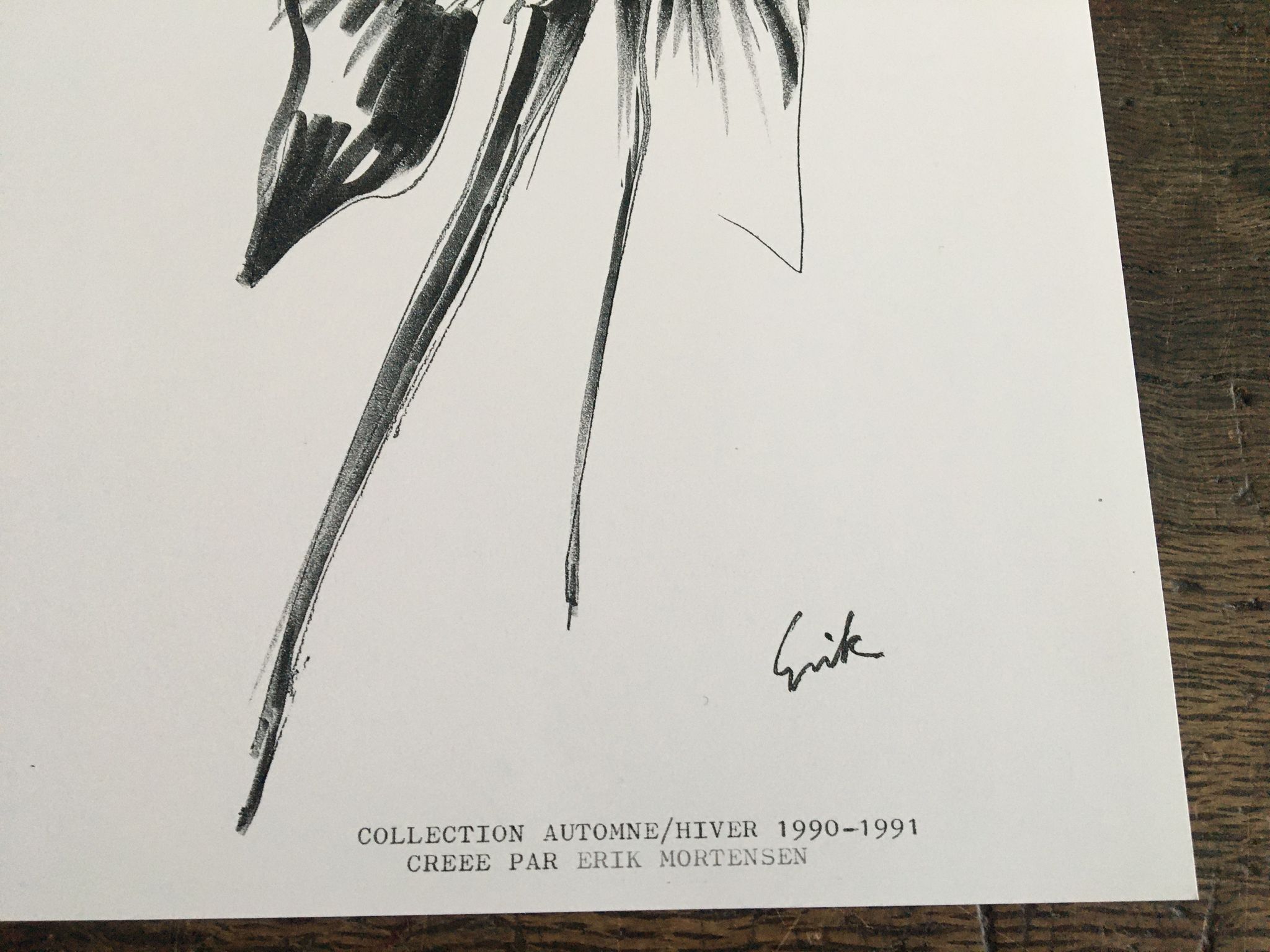 Illustration Pierre Balmain and his press fashion photography