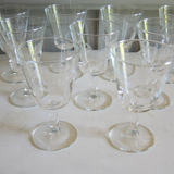 Service de 33 verres à pied & carafe