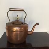 Bouilloire ancienne cuivre et laiton