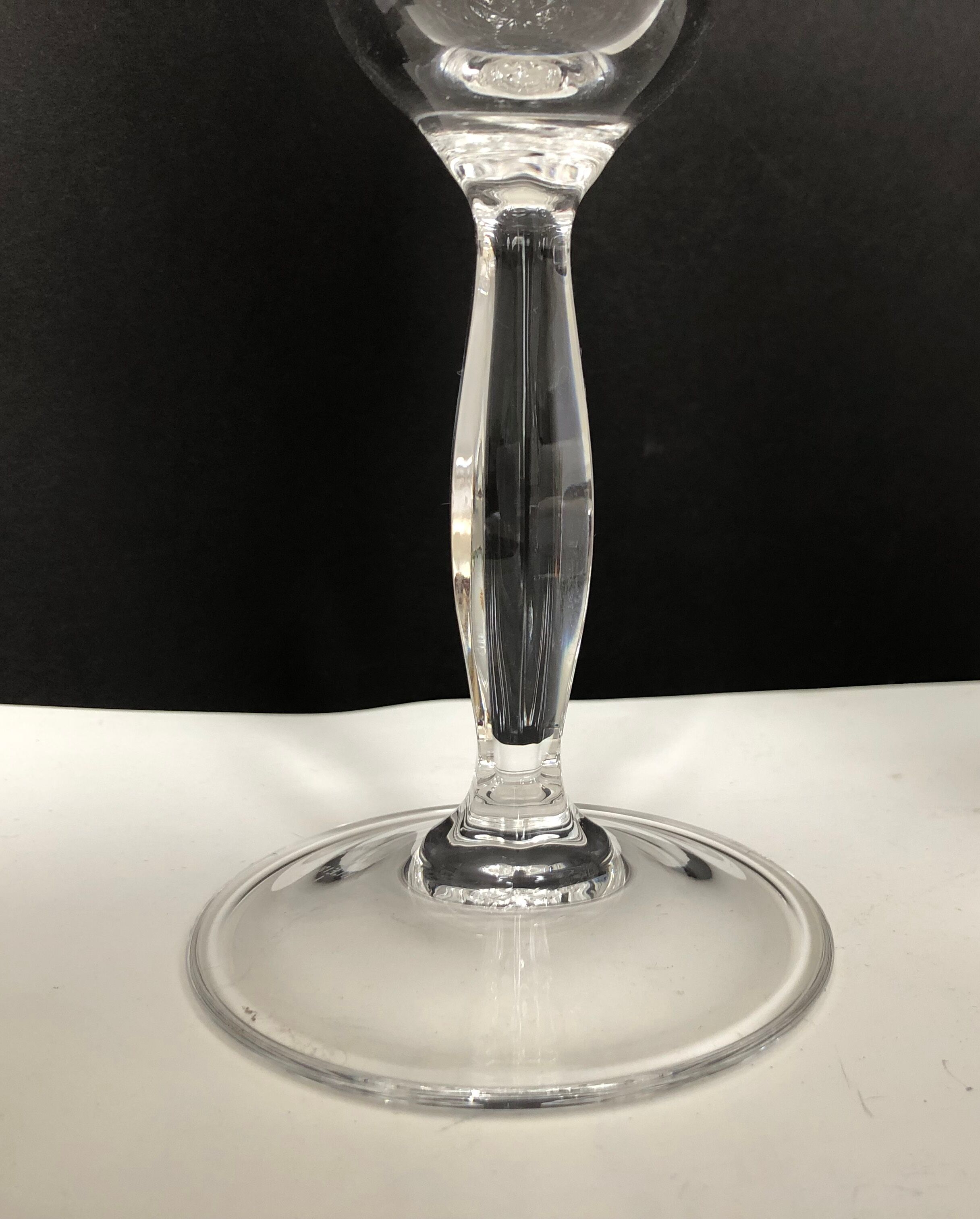 Set de 6 flutes à champagne en cristal de Baccarat