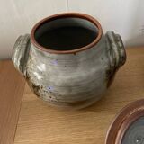 Stoneware soup tureen signed atch
