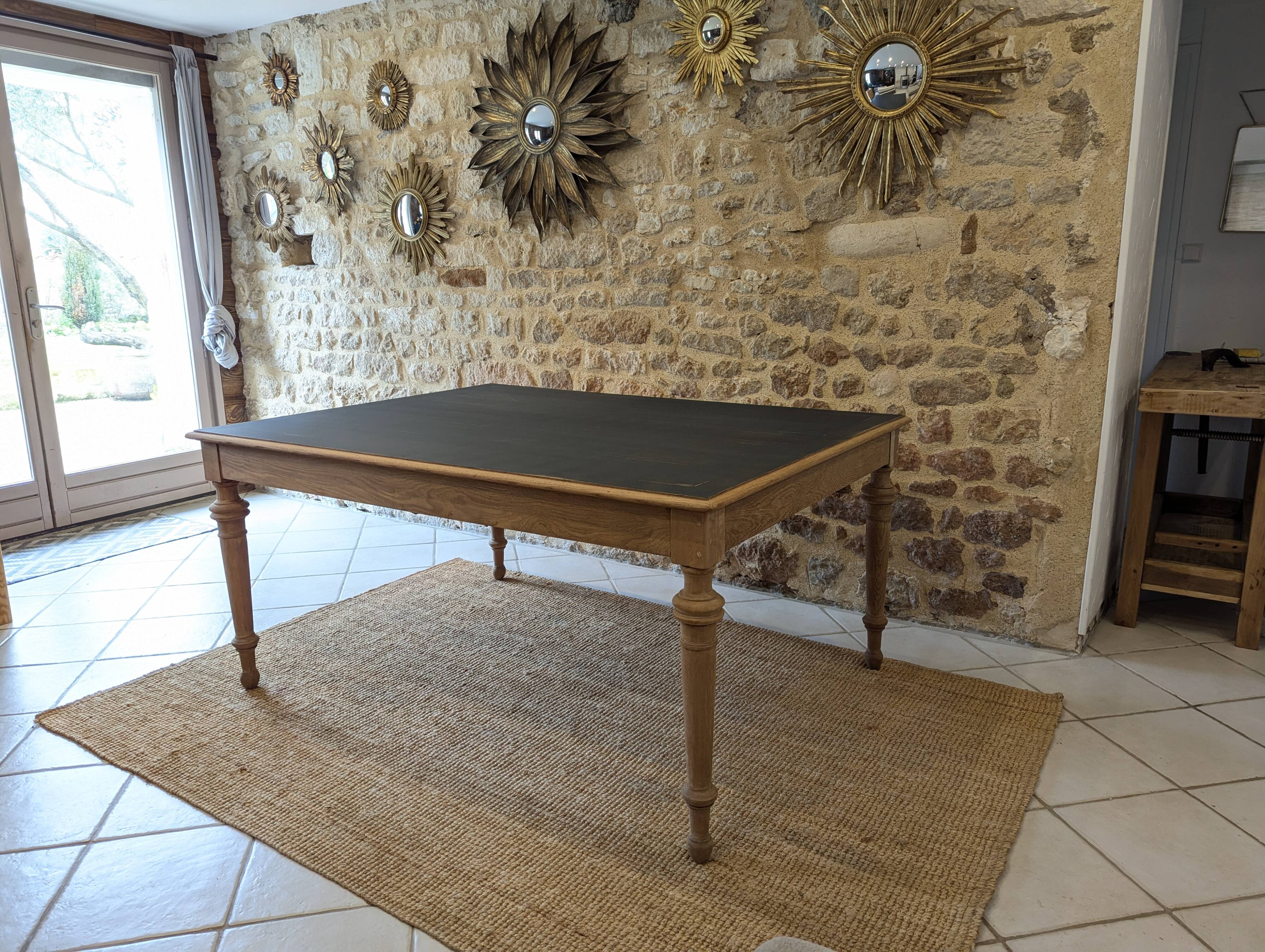 Old oak table