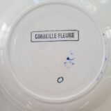 4 Digoin hollow plates Flower basket