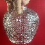 Set of 5 cut glass pendants circa 1960/70