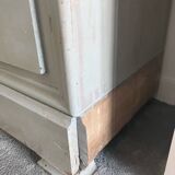 Cabinet with glass