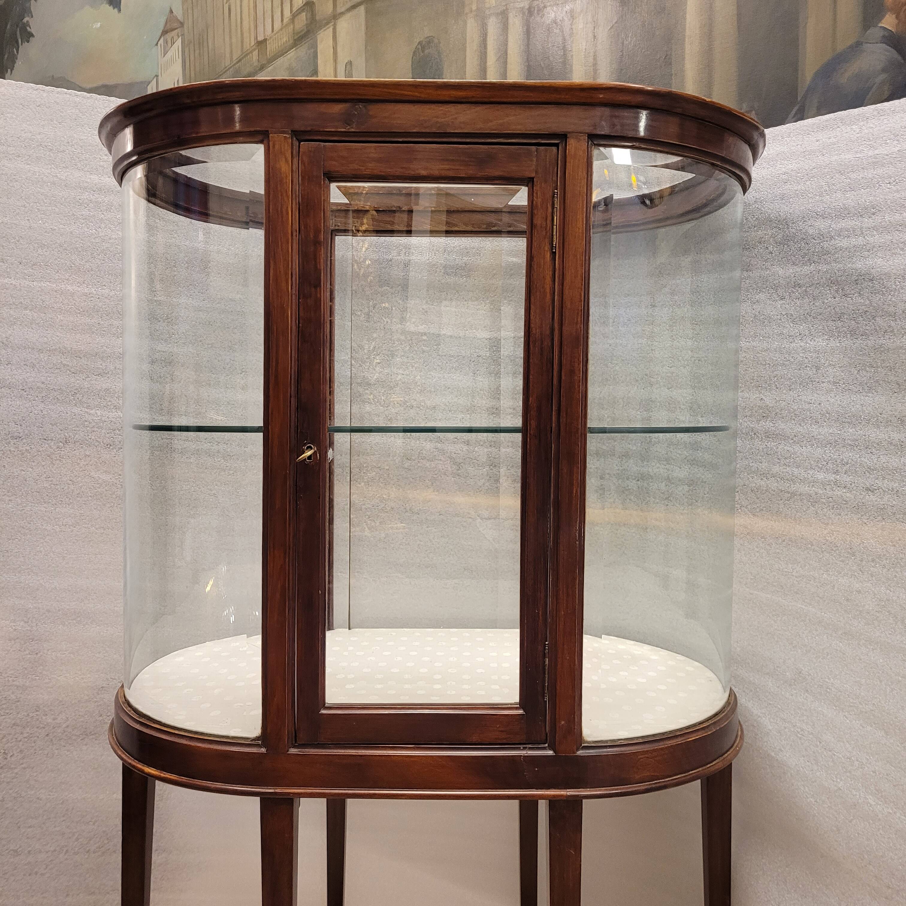 Vitrina, madera de caoba, style Eduardiano, pp. s. XX - Inglaterra