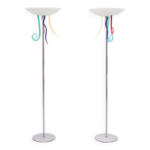 Pair Artemide Floor Lamps Efesto By Andrea Anastasio Italy