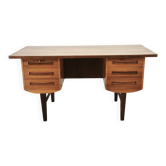 J. Svenstrup Danish Modern Teak Executive Desk for A.P. Møbler, 1960s