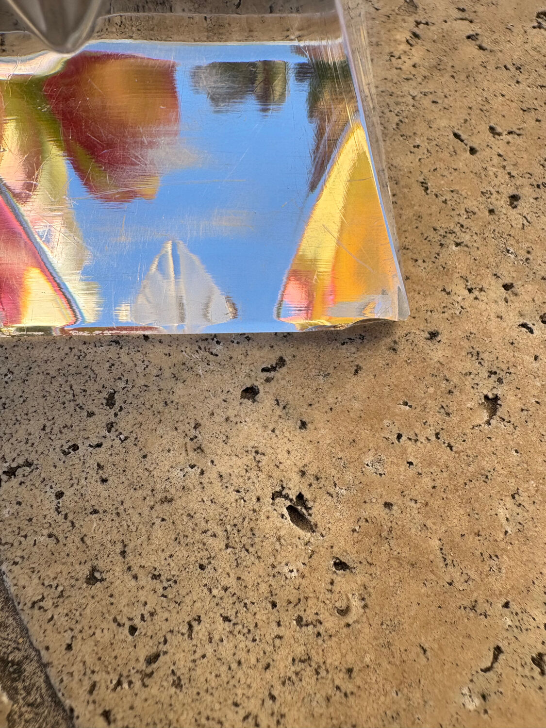 LALIQUE Vase France "Floréal" Satin and Clear Crystal — Signed