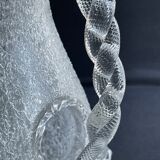 Baccarat, St. Louis - Broc with ice reserve (1) - Art Nouveau - Frosted crystal