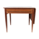 Side table with extensions in teak of Danish design by Silkeborg Furniture, 1960s