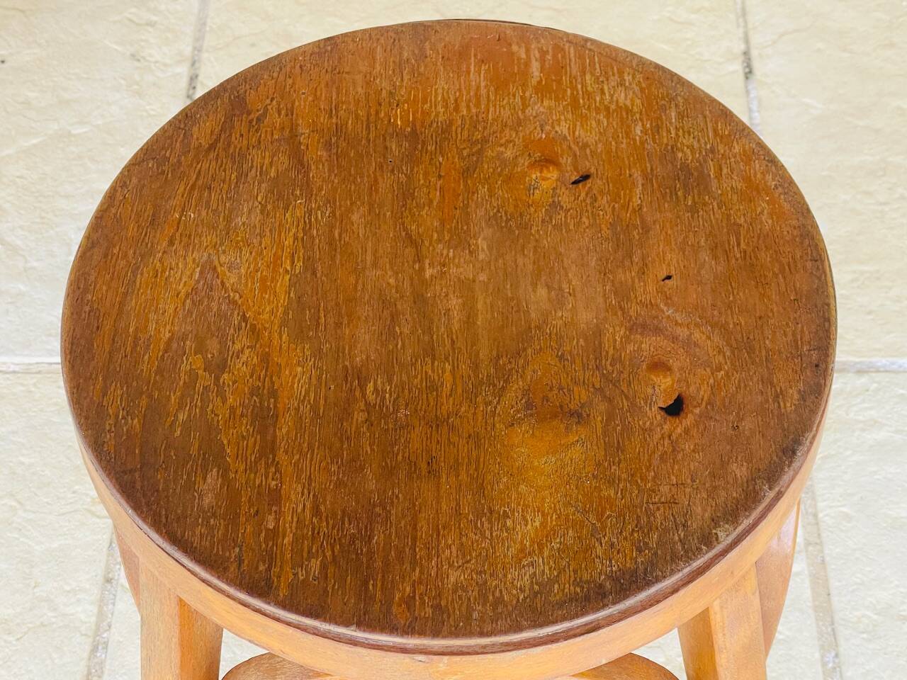 Vintage Baumann stool circa 1950s