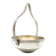 Sugar bowl, eclecticism, silver-plated brass, Bracia Henneberg, Poland, 1920s