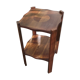 Gueridon Art Deco in fruit wood and mahogany