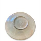 Plate polychrome rooster decoration toledo 1950s