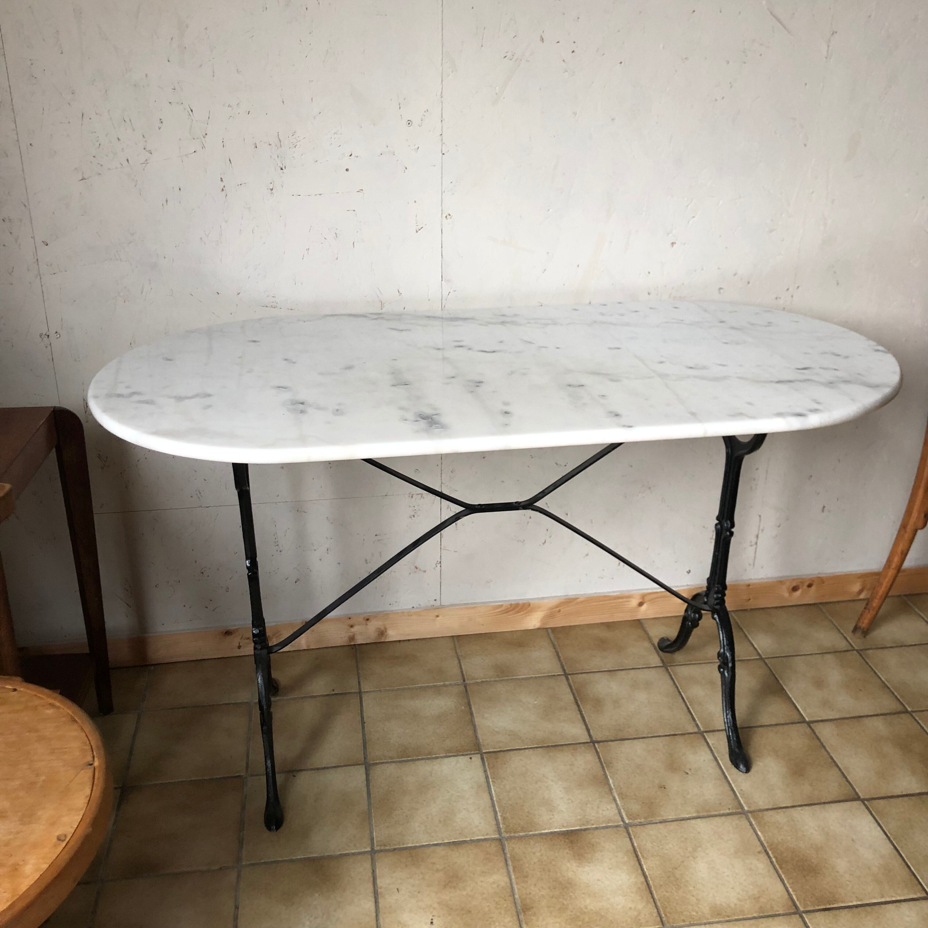 Marble bistro table