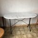 Marble bistro table