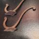 Set of 2 metal hooks