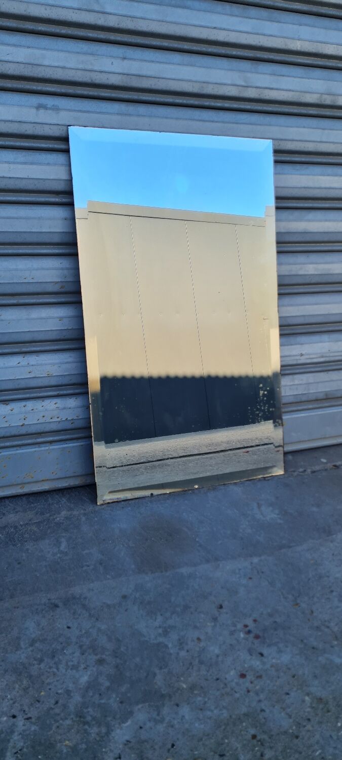 Art Deco beveled mirror