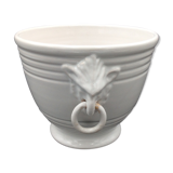 Cache pot mobile coves white white ceramic signed emile tessier malicorne