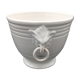 Cache pot mobile coves white white ceramic signed emile tessier malicorne