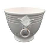 Cache pot mobile coves white white ceramic signed emile tessier malicorne