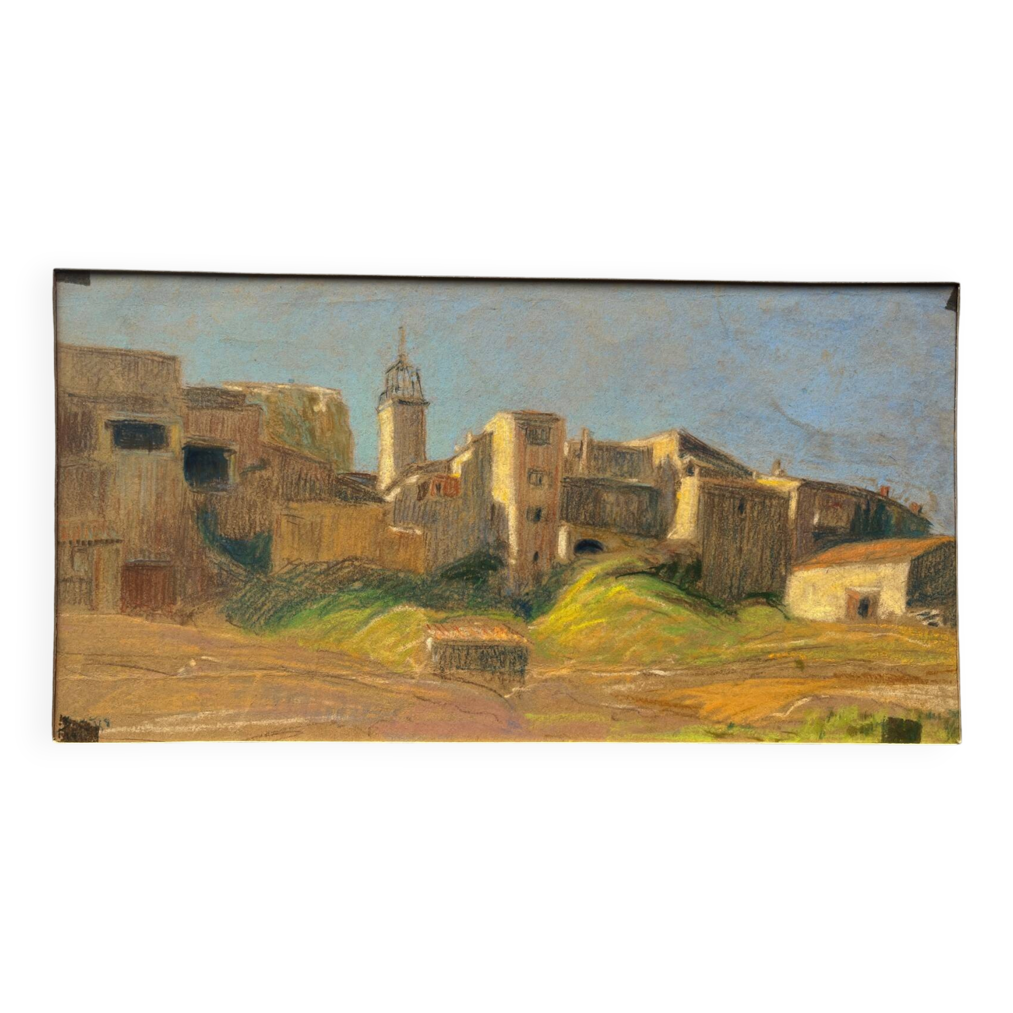 Tableau study Pastel attr. Ed. Pannetier (1884-1965) Orientalist