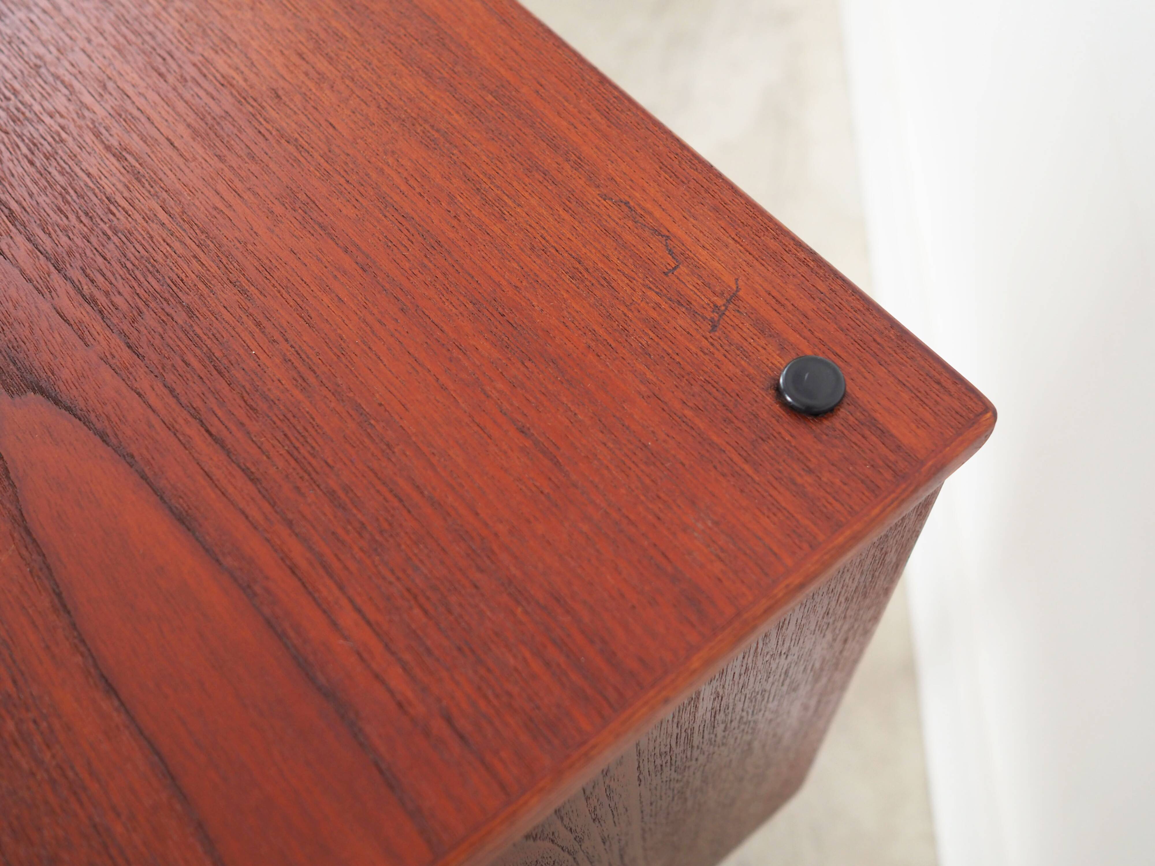 Teak desk, Danish design, 1970s, manufacturer: A.P. Møbler Svenstrup