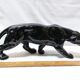 Céramique Panthère Noire style Art Déco